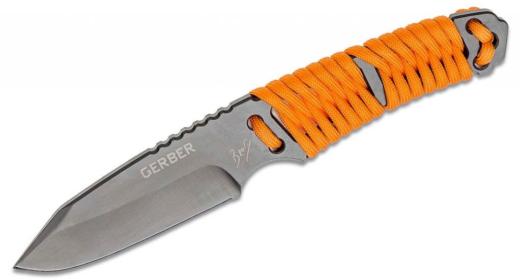 Gerber Bear Grylls Paracord Fixed Bıçak Siyah GB31001683