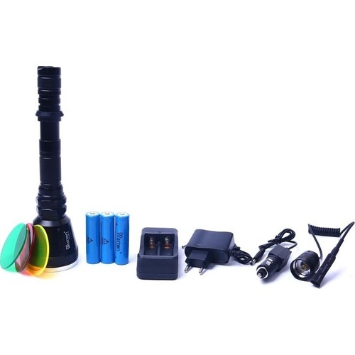 Watton WT-020 800 Lümen T6 Tüfek Aparatlı Avcı Feneri