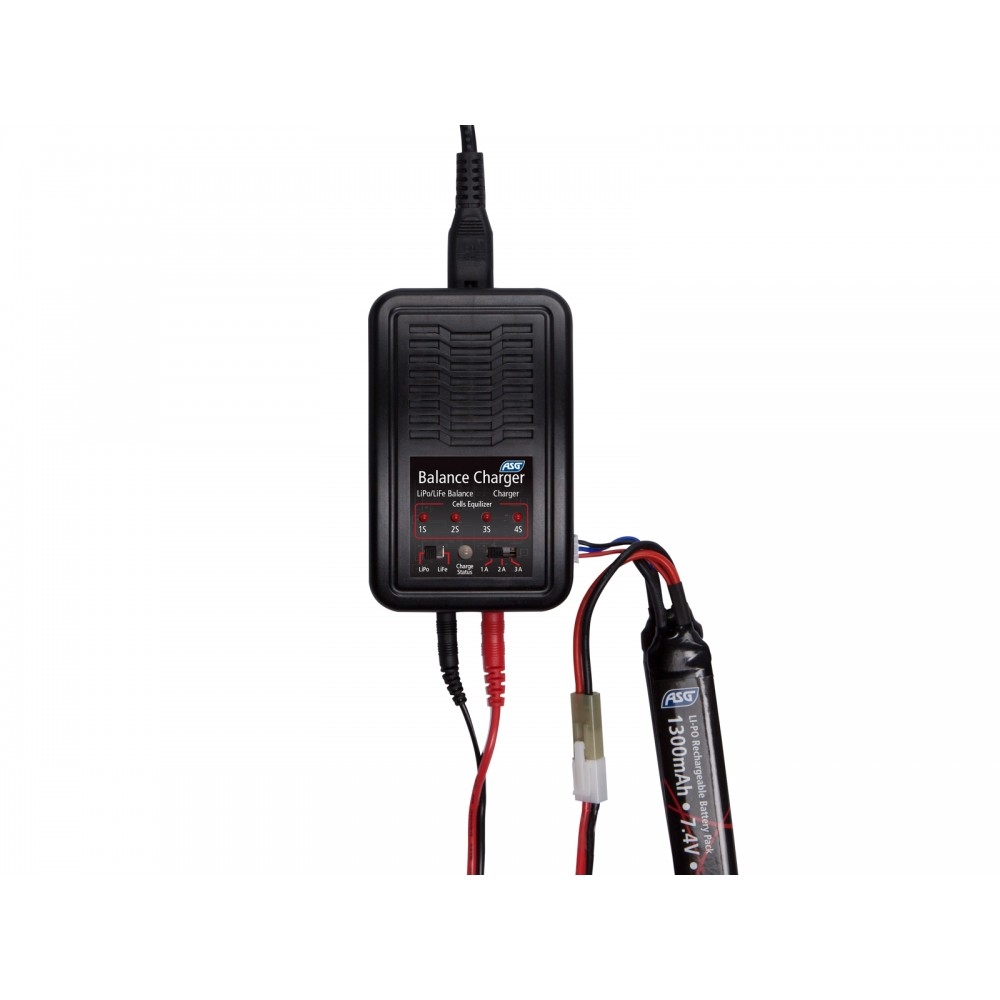 ASG E4 AC Giriş 3Amp 20Watts LiPo/LiFe 2-4S  Şarj Aleti