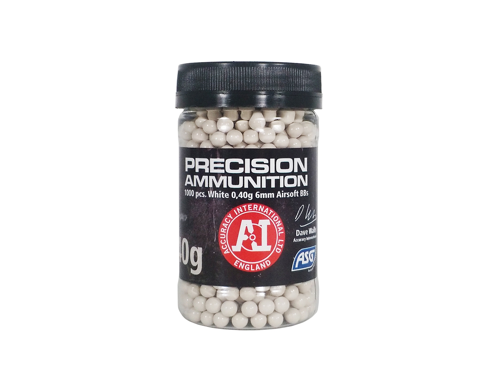 ASG Precision Ammunition 0,40 Gram 1000’lik 6 mm Airsoft BB
