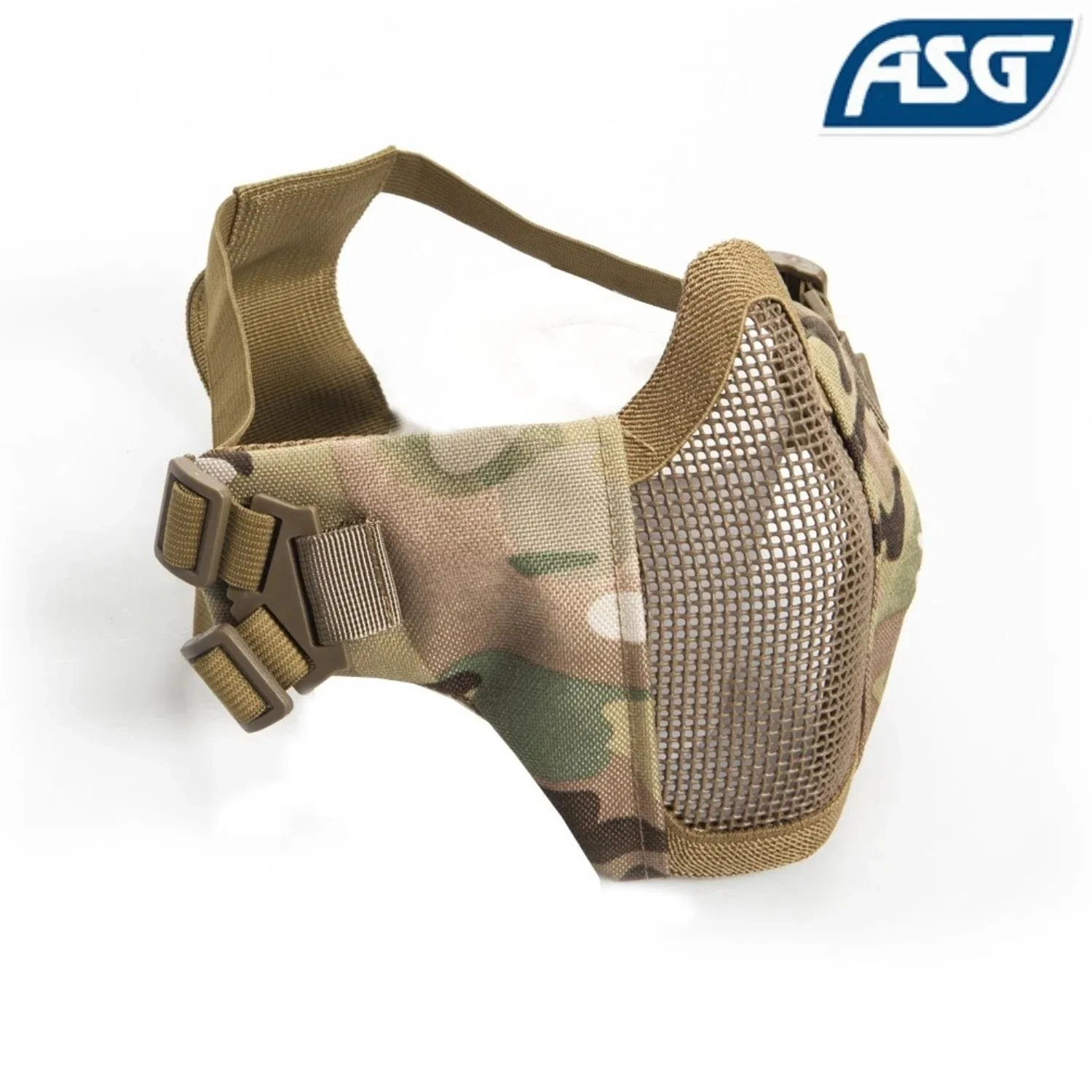 ASG Çene Ağız Korumalı Airsoft Maske Kamuflaj 
