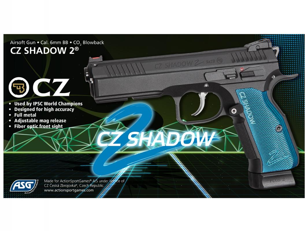 CZ Shadow 2 Airsoft CO2 Blowback Tabanca 19307