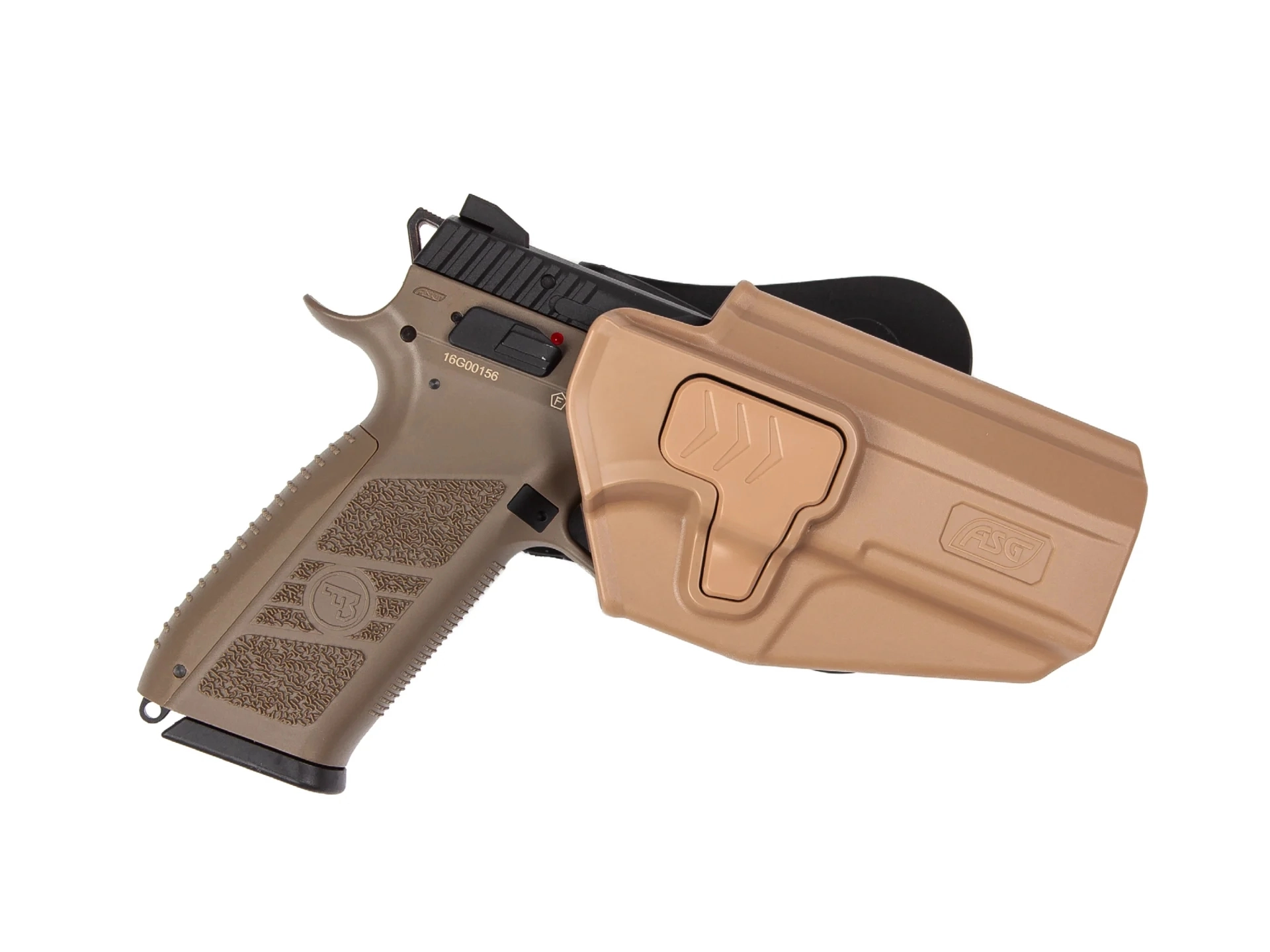 ASG Strike Systems CZ P-07 - CZ P-09 - CZ75 FDE Polimer Tabanca Kılıfı
