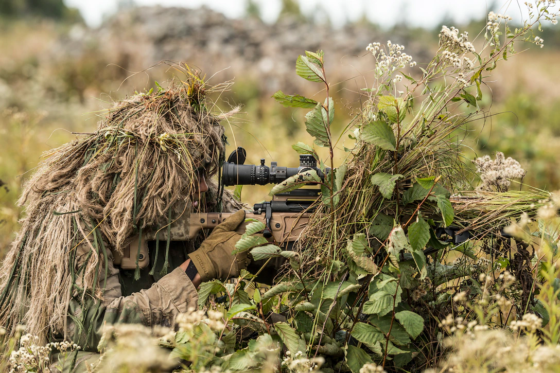AI MK13 Kompakt Keskin Nişancı Siyah Tan Rengi Airsoft Tüfeği
