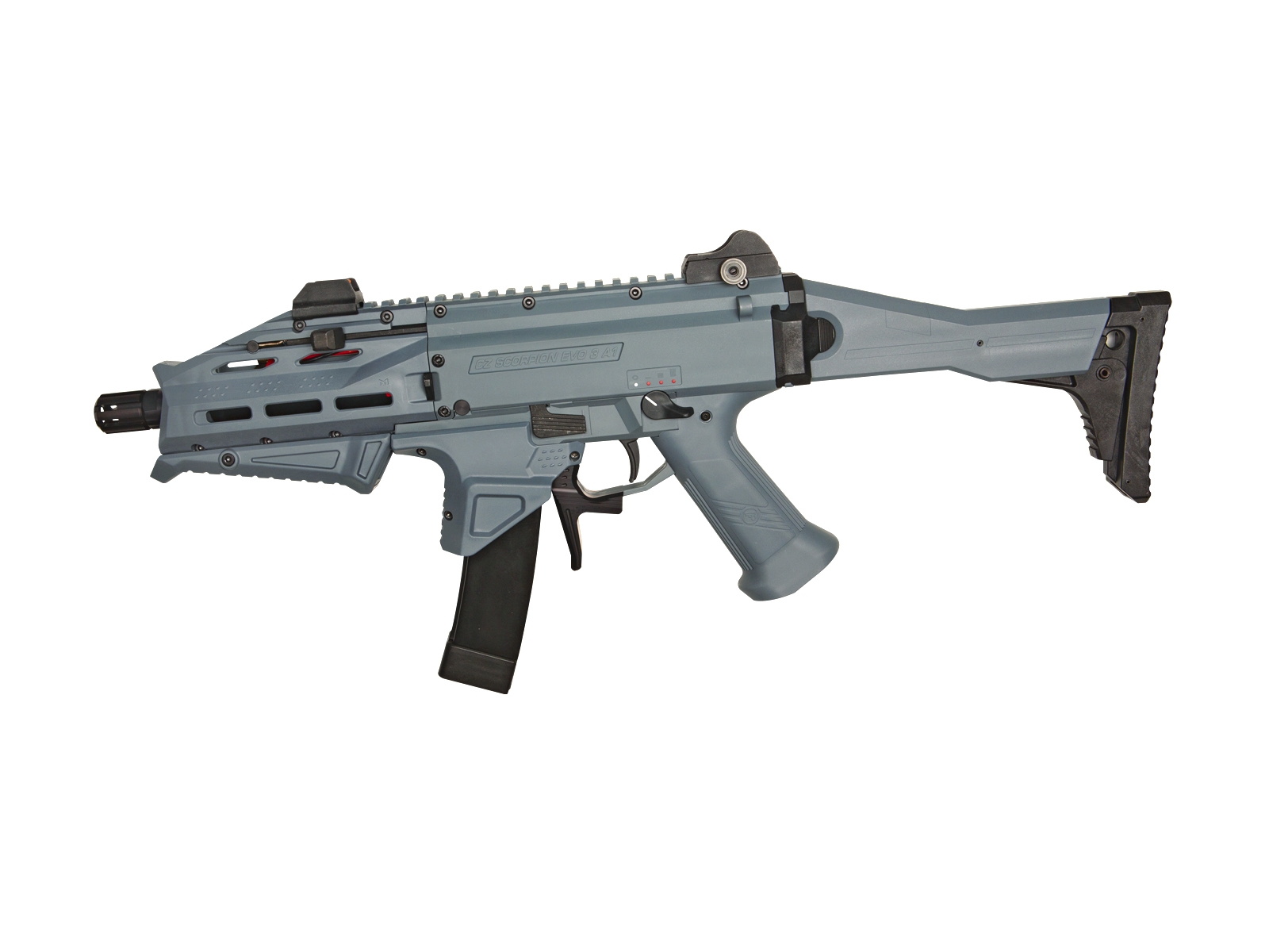 ASG CZ Scorpion EVO 3 ATEK, AEG, Battleship Grey - Çift Renk
