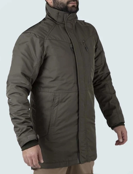 VAV WEAR Su Geçirmez Parka Mont Haki