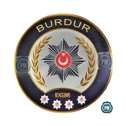 EGM BURDUR İl Kol Arması
