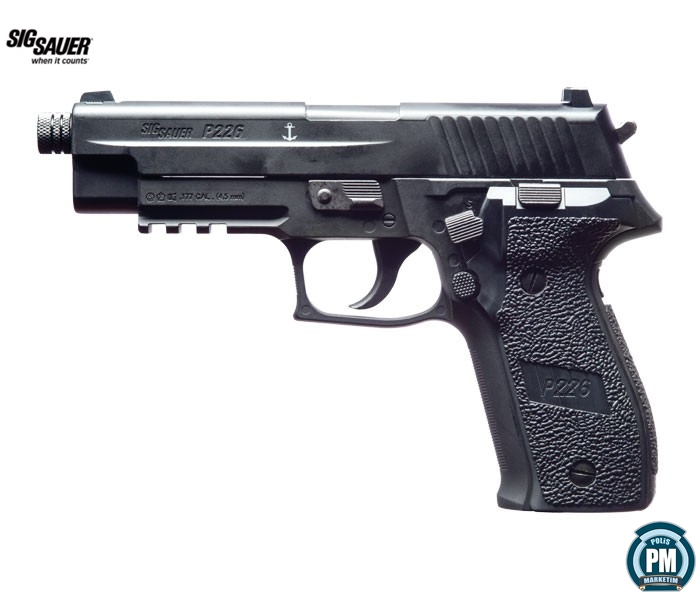 Sig Sauer P226 Siyah Blowback Pelet Havalı Tabanca