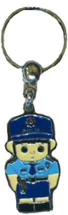 Bayan Polis Anahtarlık Metal (11)