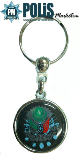 Tugralı Anahtarlık Pvc Kaplı