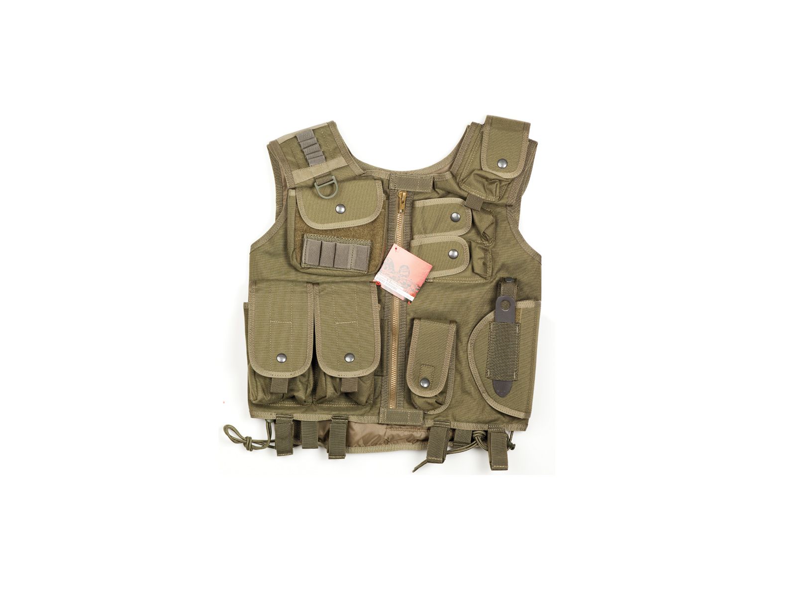 ASG Hücum Yeleği (Swat Tactical - Yeşil)