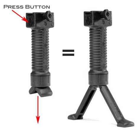 Tüfek Bipod Çatal Ayak