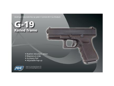 GLOCK G 19 Airsoft Tabanca