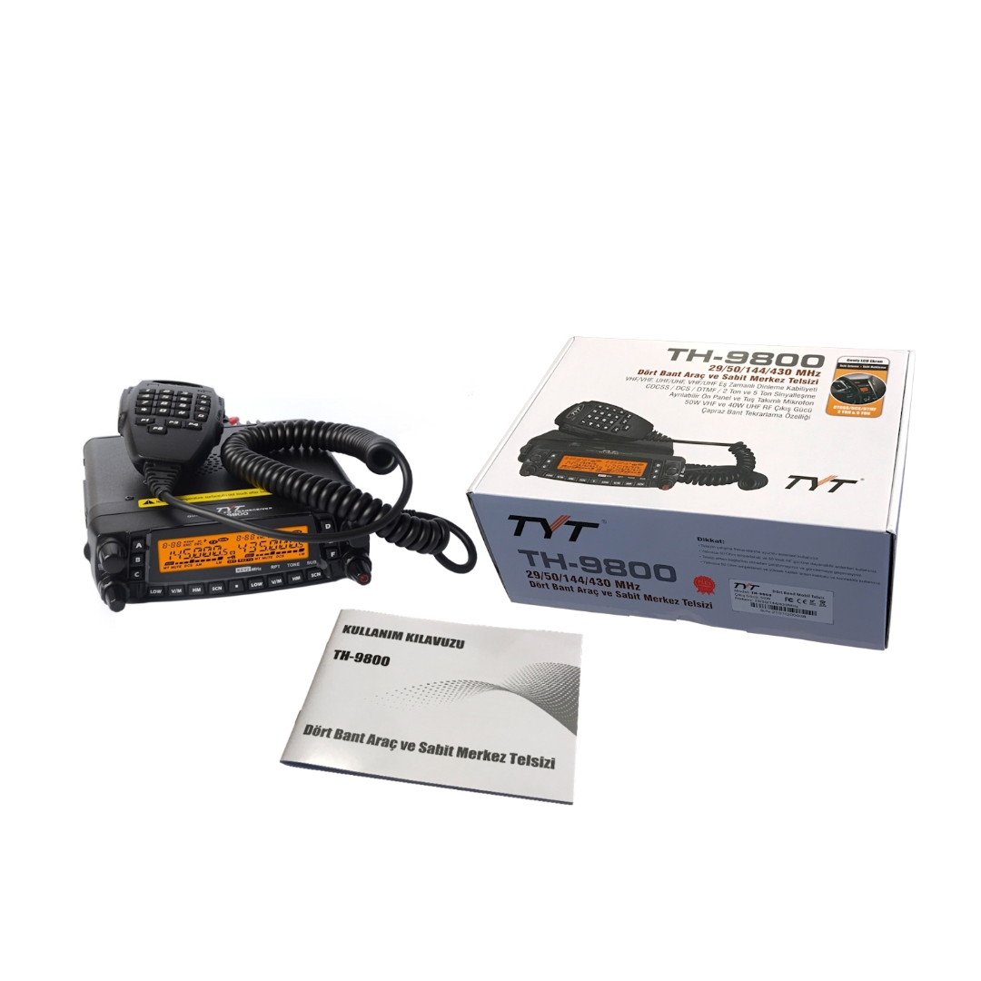 TYT TH-9800 DÖRT BANT ARAÇ TELSİZİ