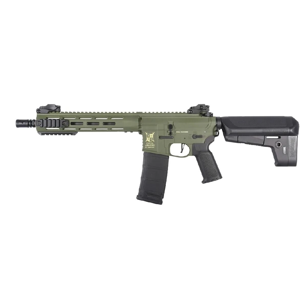 Delta Armory R15 10’’ Charlie Airsoft Tüfek Haki