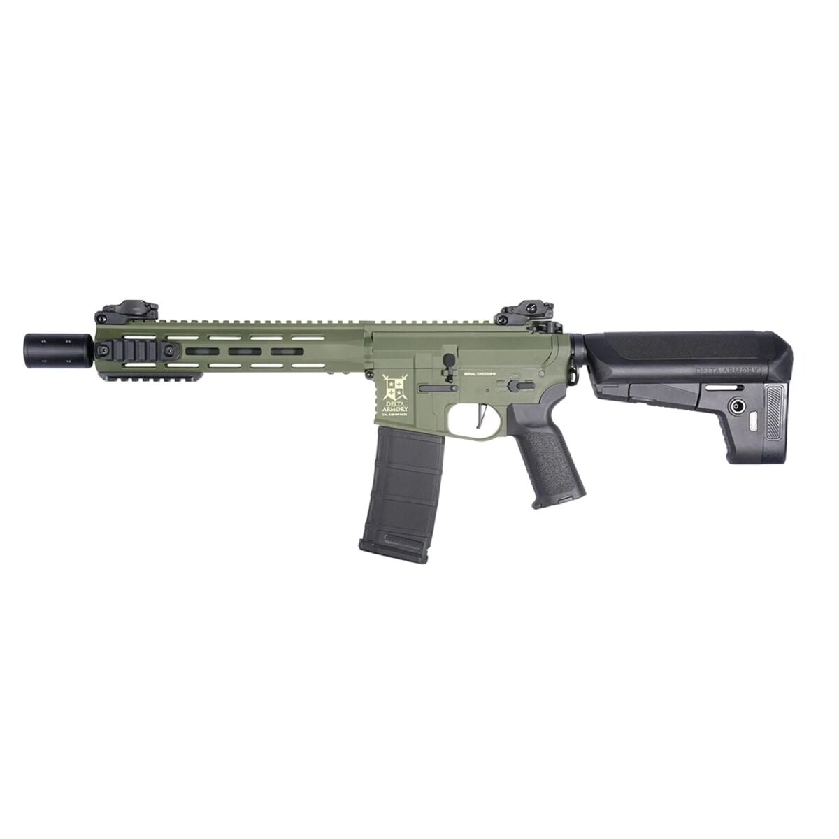 Delta Armory M4 AR15 M-LOK 10’’ SilentOps Charlie Haki Airsoft Tüfek