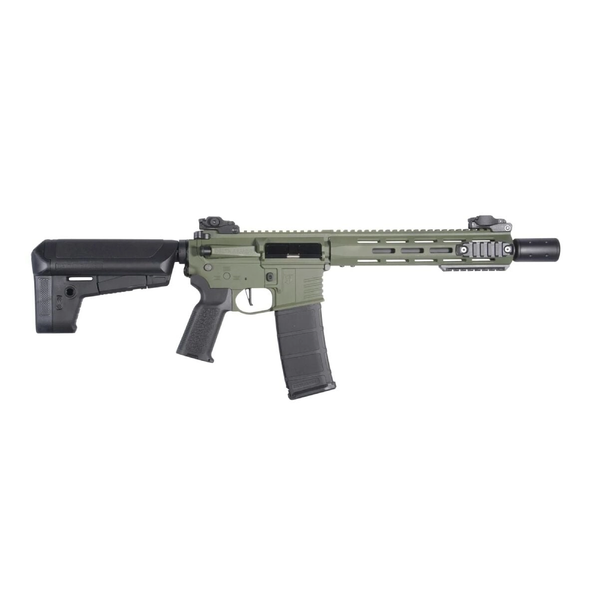Delta Armory M4 AR15 M-LOK 10’’ SilentOps Charlie Haki Airsoft Tüfek