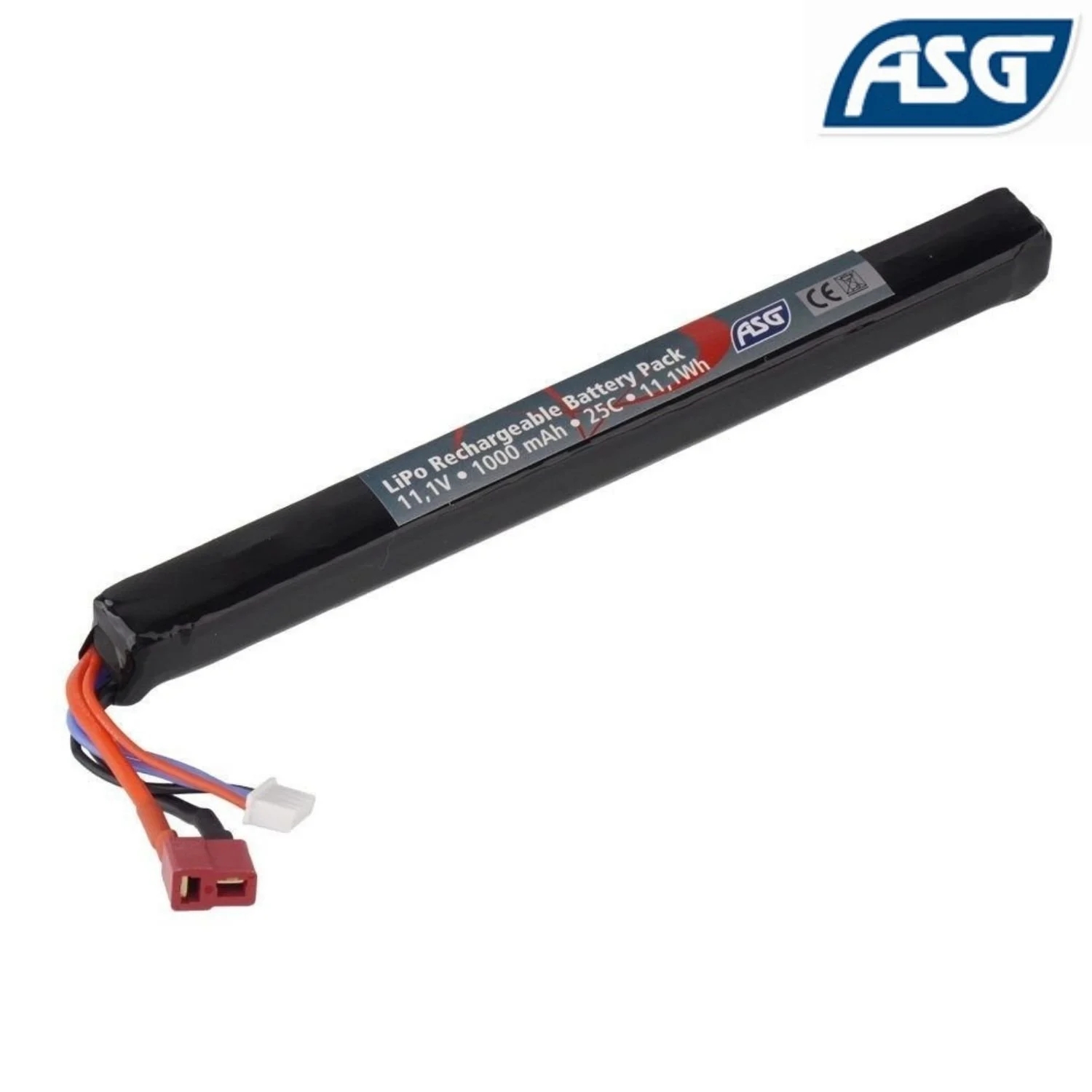 ASG%20Battery%20-%2011,1V%201000%20mAh%2025C%20LiPo%20T-plug%20Pil-%2019364