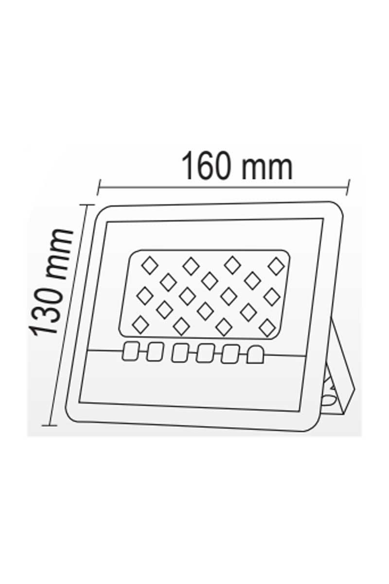 Forlife FL-3145 60W 6500K Beyaz Solar Projektör