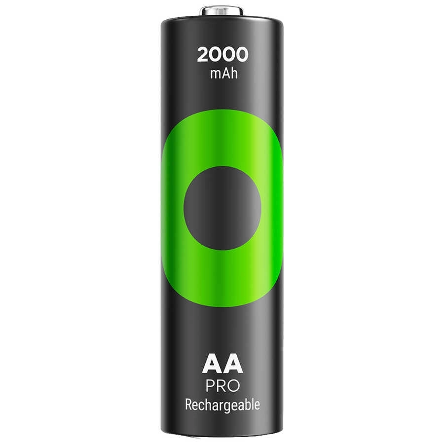 GP Batteries Recyko Pro AA Kalem Ni-Mh Şarjlı Pil, 1.2 Volt, 4’lü Kart
