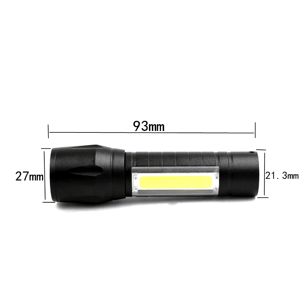 MİNİ ÇOK GÜÇLÜ ŞARJLI EL FENERİ (XPE-COB LED ) WATTON WT-030