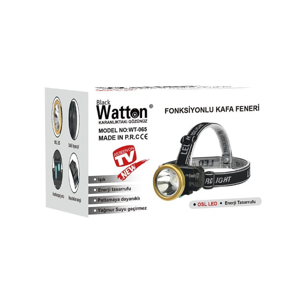 ŞARJLI BARET LAMBASI OSL LED WATTON WT-065