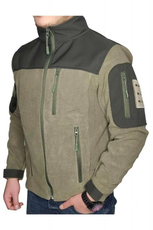 Haki Softshell Parçalı Taktik Polar