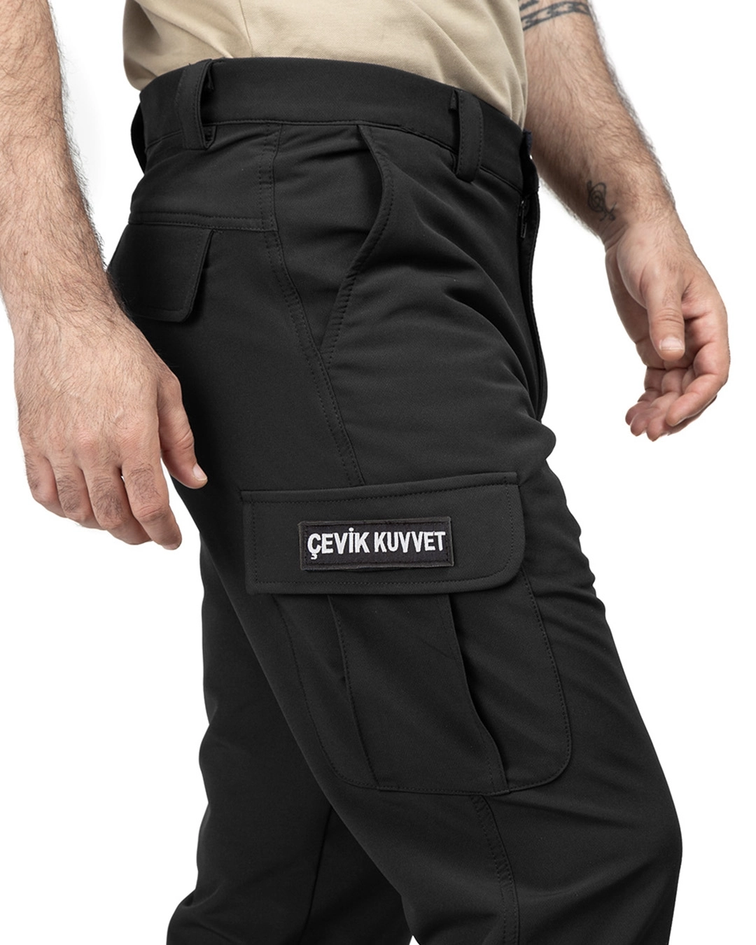 Hovergym Çevik Kuvvet Polis Pantolonu Siyah