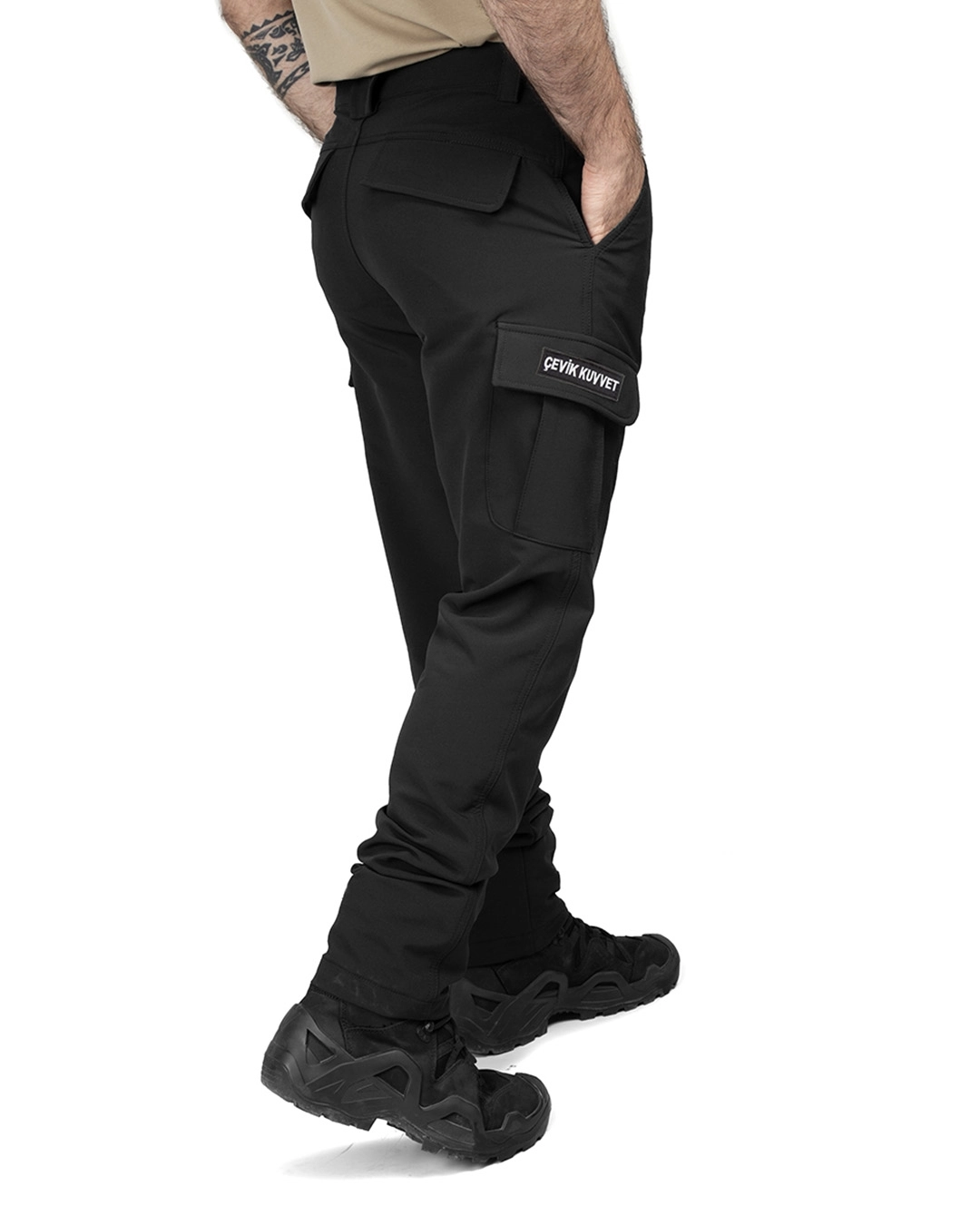 Hovergym Çevik Kuvvet Polis Pantolonu Siyah