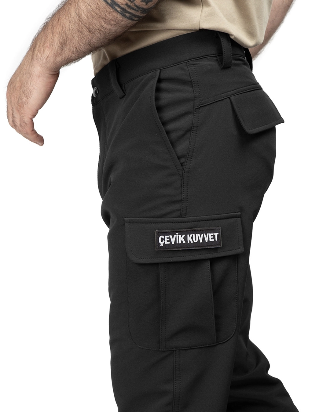 Hovergym Çevik Kuvvet Polis Pantolonu Siyah