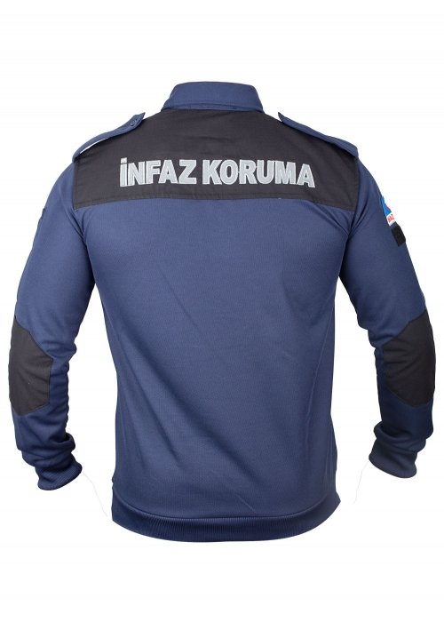 İnfaz Koruma Sweatshirt  Uzun Kollu Lacivert  (Lacoste)