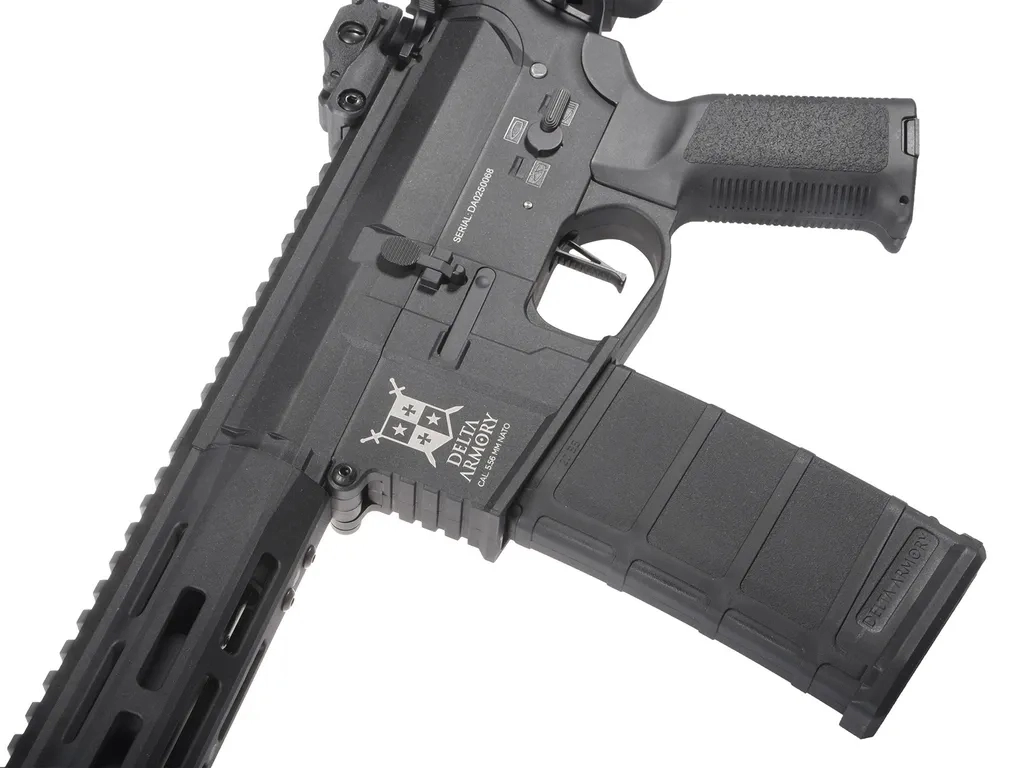 Delta Armory M4 AR15 M-LOK SilentOps 8’’ Charlie EAGLE Siyah Airsoft Tüfek