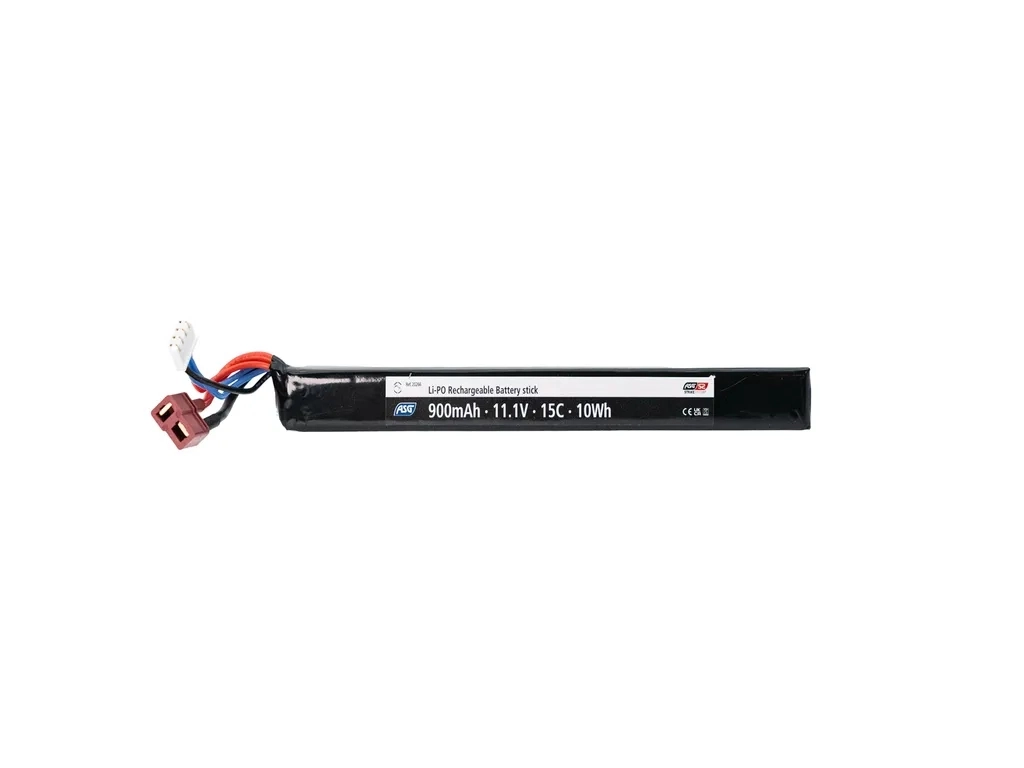 11.1v Li-Po Pil 900 mAh 15C tekli T-Plug