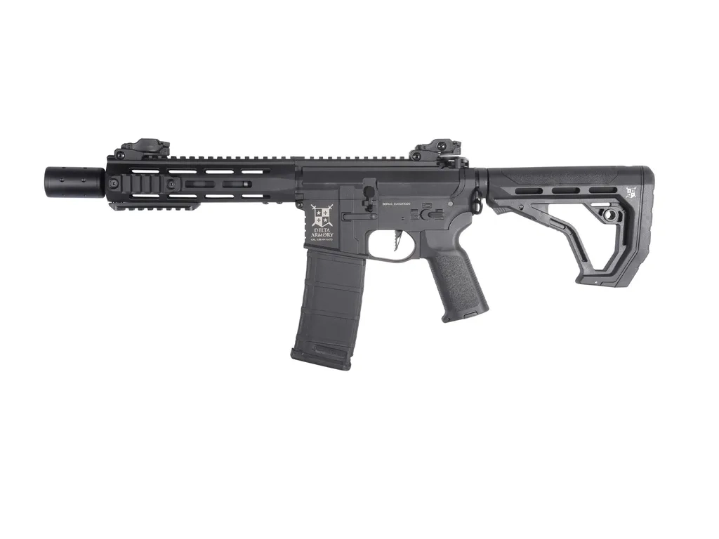 Delta Armory M4 AR15 M-LOK SilentOps 8’’ Charlie EAGLE Siyah Airsoft Tüfek