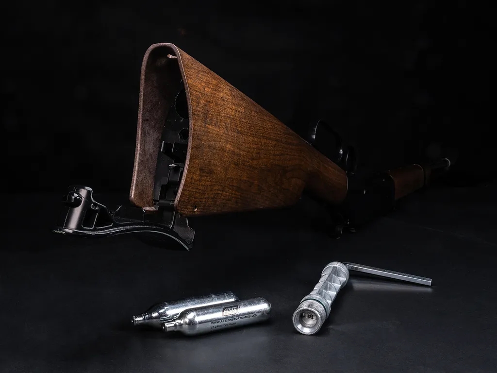 ASG Barra 1866 Kovboy Serisi Havalı Tüfek Siyah 4.5mm Pelet
