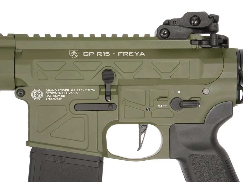 Delta Armory FREYA R15 SKELETON 13’’ Haki Airsoft Tüfek