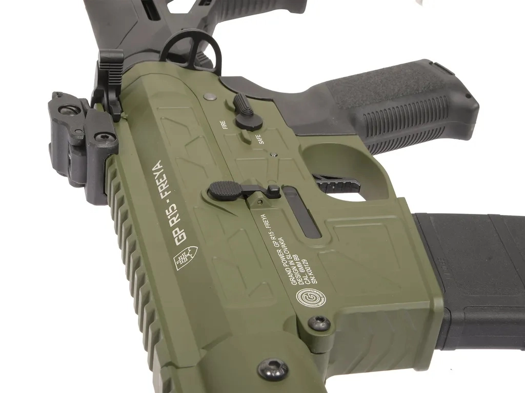 Delta Armory FREYA R15 SKELETON 13’’ Haki Airsoft Tüfek