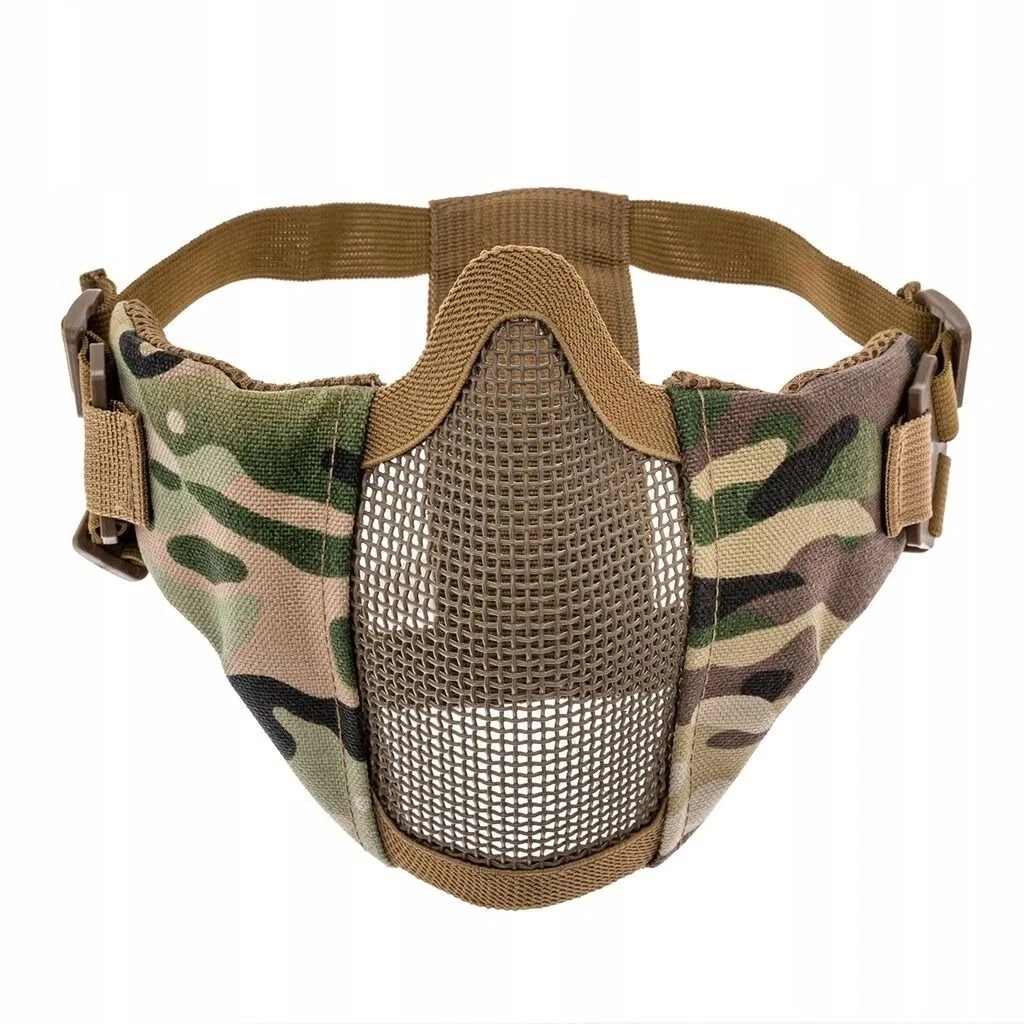ASG Çene Ağız Korumalı Airsoft Maske Kamuflaj 