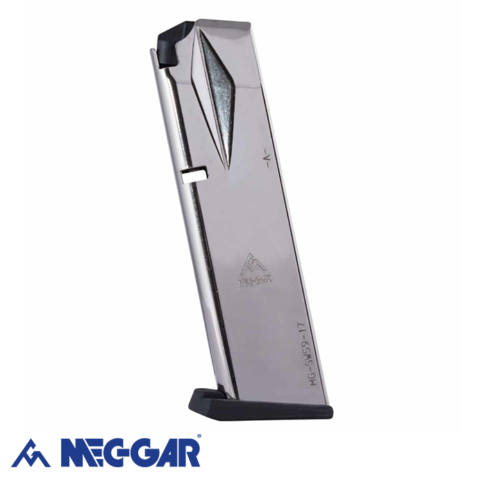 MEC-GAR S&W 5906 15Rd Beyaz Tabanca Şarjörü