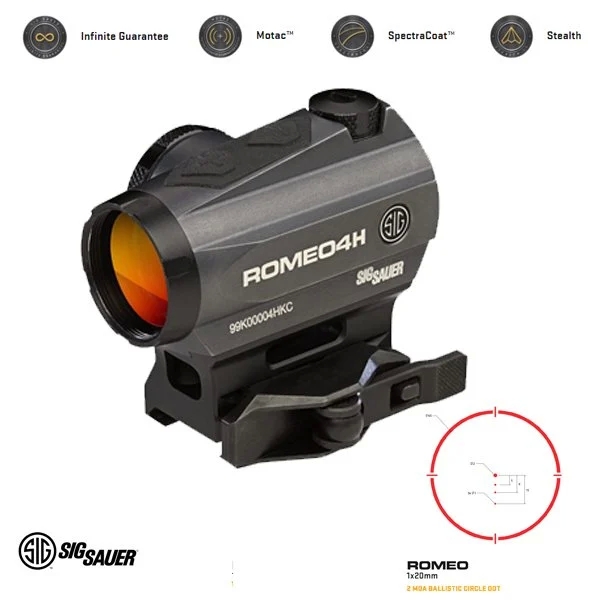 SIG SAUER ROMEO 4H RED DOT NİŞANGAH SOR43011