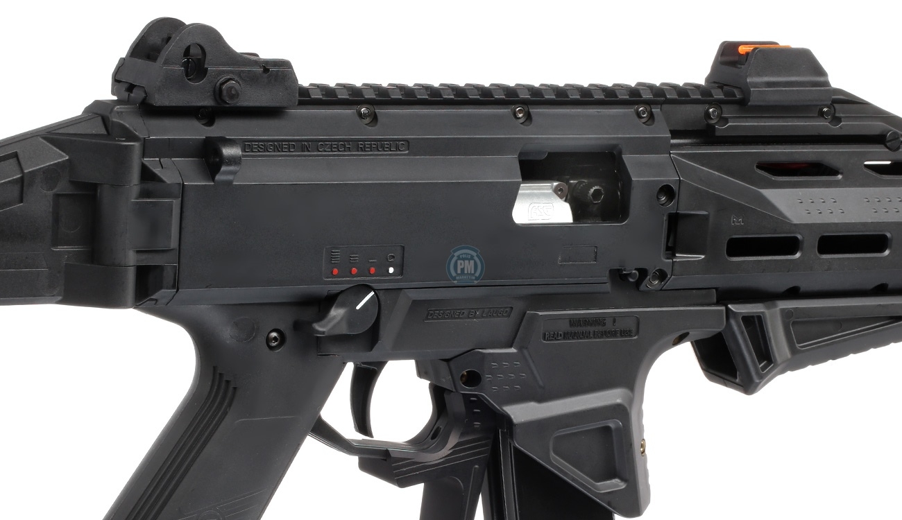 ASG CZ Scorpion EVO 3 Atek Tasarım Siyah Airsoft Tüfek