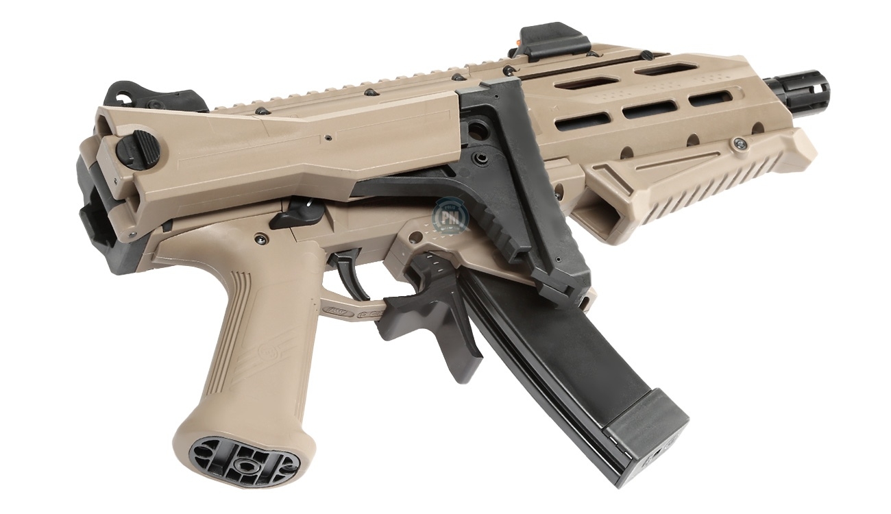 ASG CZ Scorpion EVO 3 Atek Tasarım Tan Rengi - Çift Renk