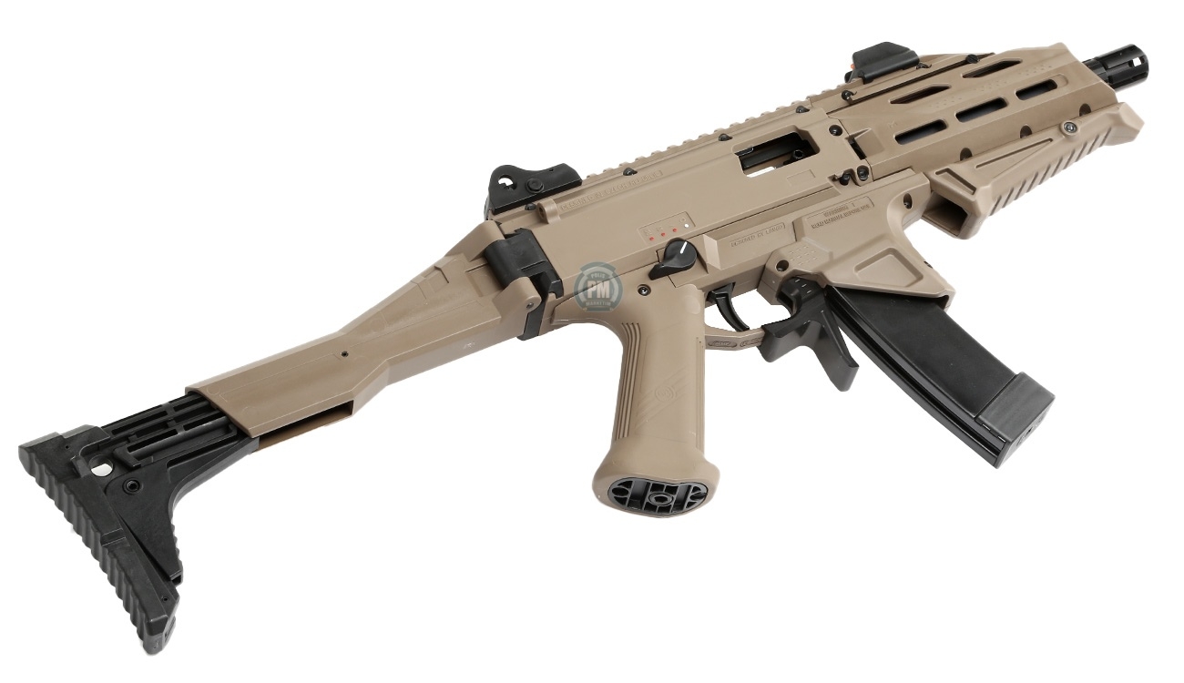 ASG CZ Scorpion EVO 3 Atek Tasarım Tan Rengi - Çift Renk