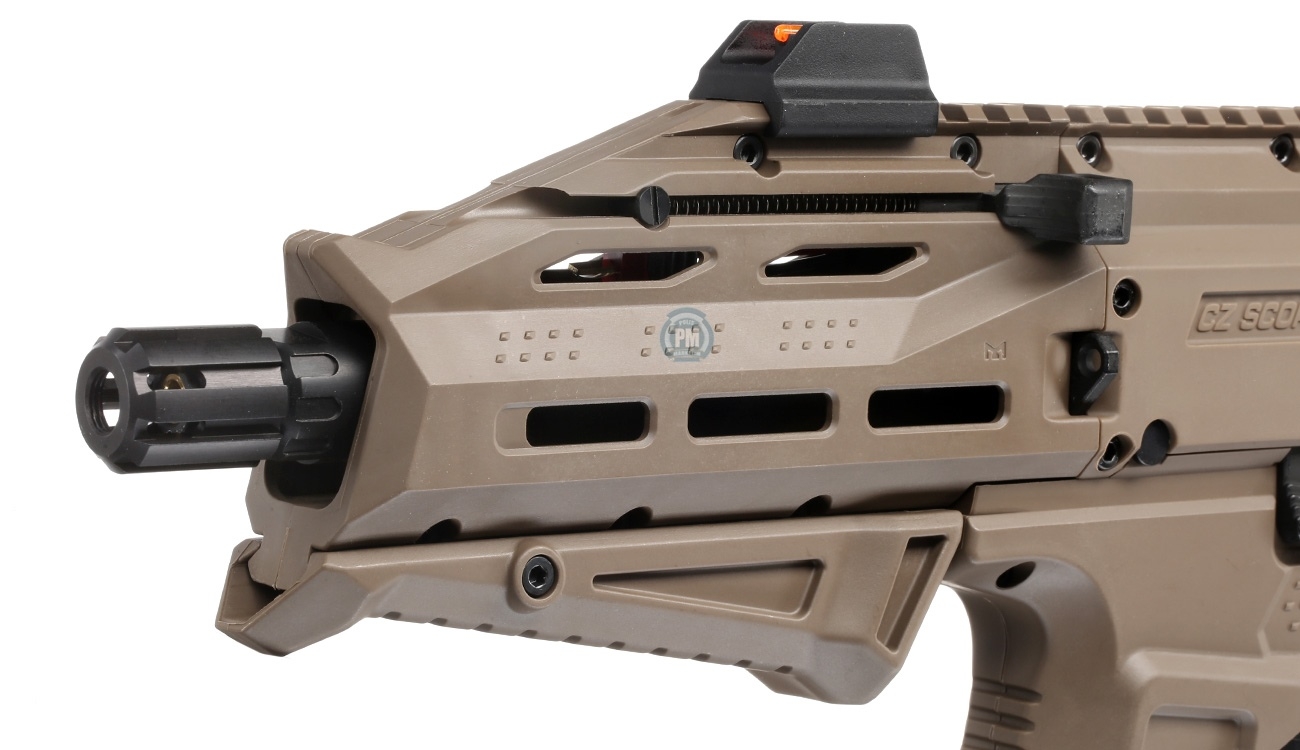 ASG CZ Scorpion EVO 3 Atek Tasarım Tan Rengi - Çift Renk