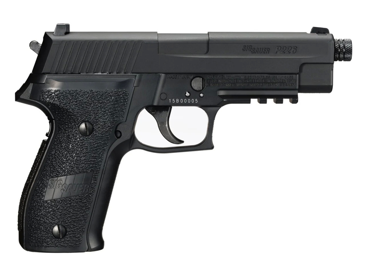 Sig Sauer P226 Siyah Blowback Pelet Havalı Tabanca