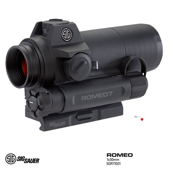 SIG SAUER ROMEO 7 FULL SIZE RED DOT
