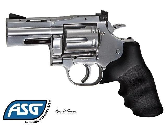 ASG DAN WESSON 715 2,5’’ SILVER Havalı Tabanca