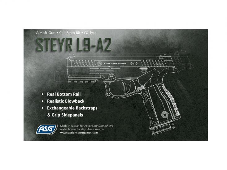 Steyr L9-A2 CO2 Airsoft TABANCA