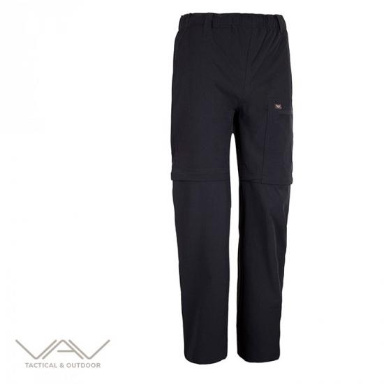 VAV Flextac 11 Outdoor Şortlu Pantolon Siyah XXXL