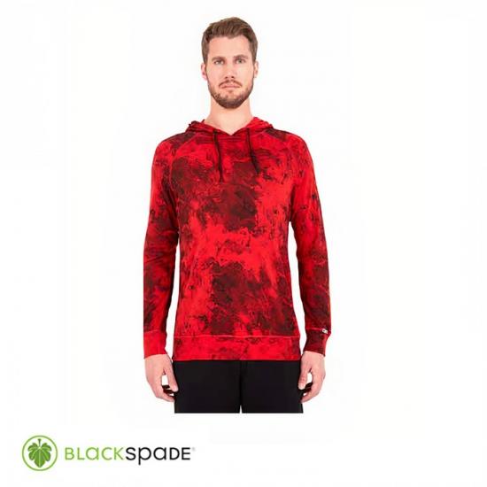 BLACKSPADE Termal Sweatshirt  2. Seviye Kırmızı